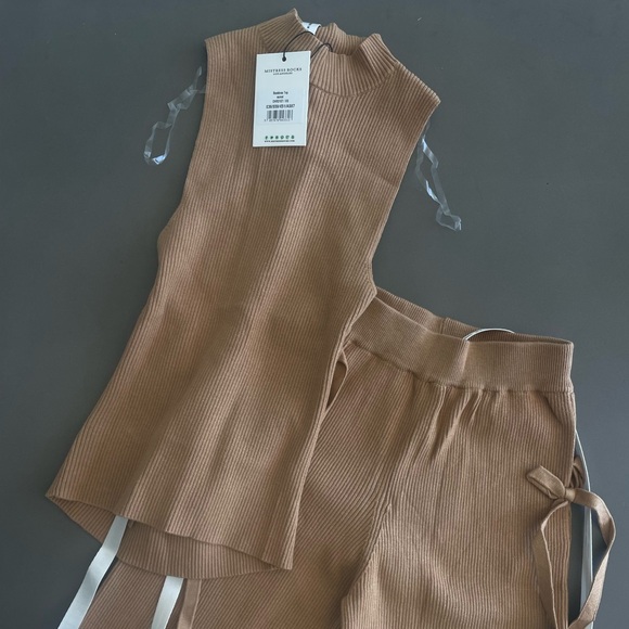 Mistress Rocks / House of CB Camel Ribbed Bottoms NWT - Picture 10 of 10